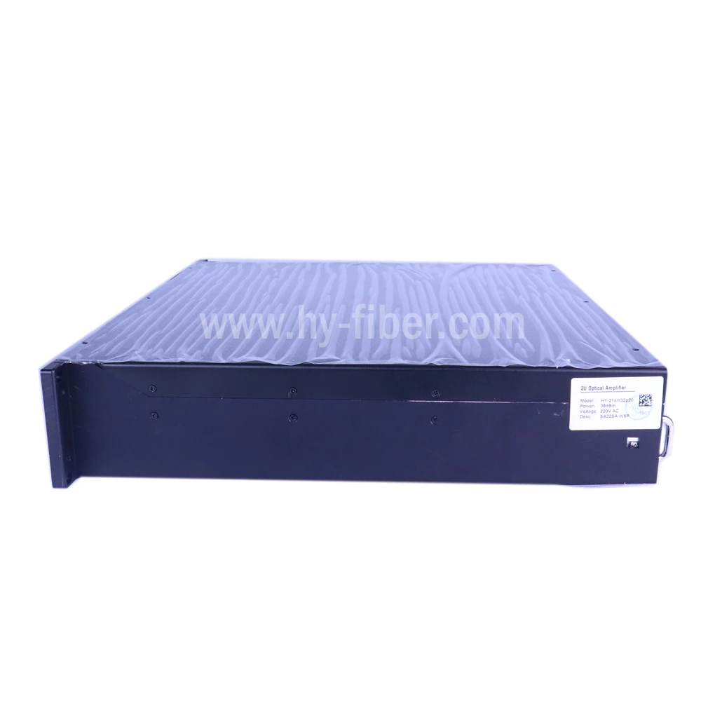 32 порта 20dBm CATV 1550nm оптический усилитель SC/APC волоконный порт Двойной источник