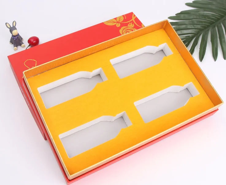 Подарочная бумажная коробка с индивидуальным принтом упаковка для браслетов