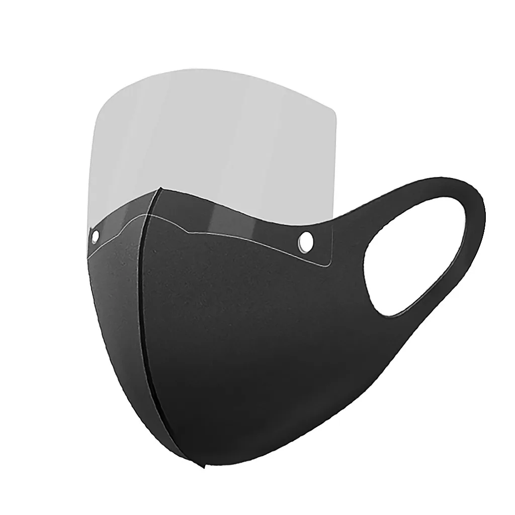 

5PC Adult Cotton Masks Outdoor Face Protective Eyes Shield Reusable Mask Washable Breathable 3D Stereo mascarilla reutilizable