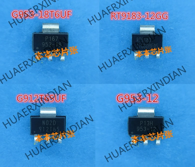 Новый G953 18T6UF G912T65UF 12 RT9183 12GG SOT223 высокое качество|Импульсный источник питания| |