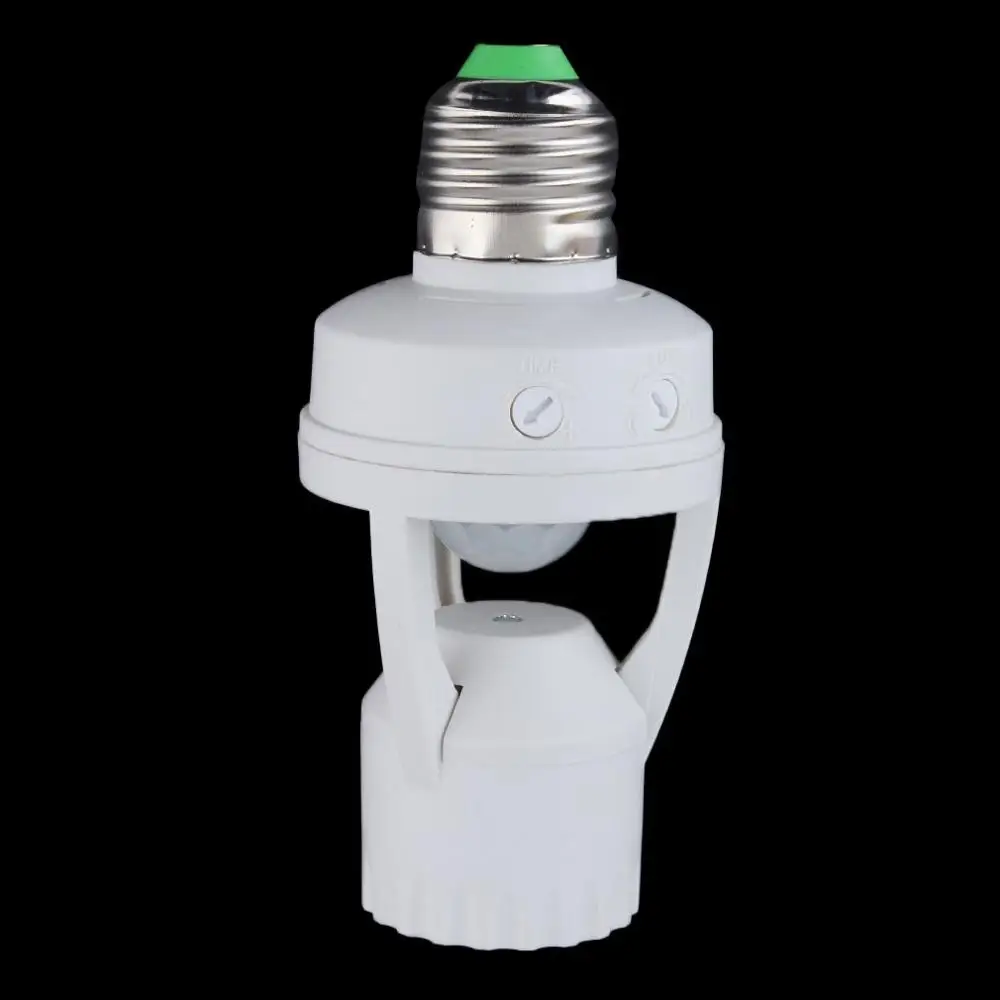 E27 Plug 360 градусов PIR индукционный движения Сенсор инфракрасный детектор