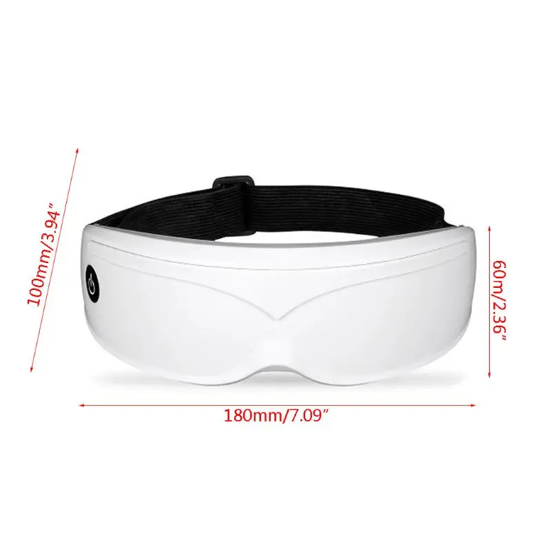 

Portable USB Electric Heating Eye Massager Therapy Music SPA Eyes Care Stress Relief Device