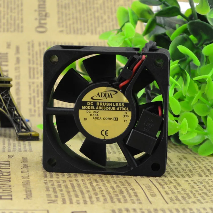 

Новый AD0624UB-A70GL DC24V 0.16A 6 см 6025 защиты электродвигателя Вентилятор охлаждения