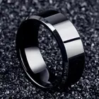 Обручальное кольцо из титановой стали, 8 мм
