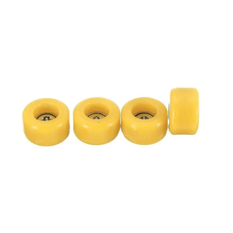 4 шт./компл. Профессиональный PU + металлический CNC подшипник колеса для