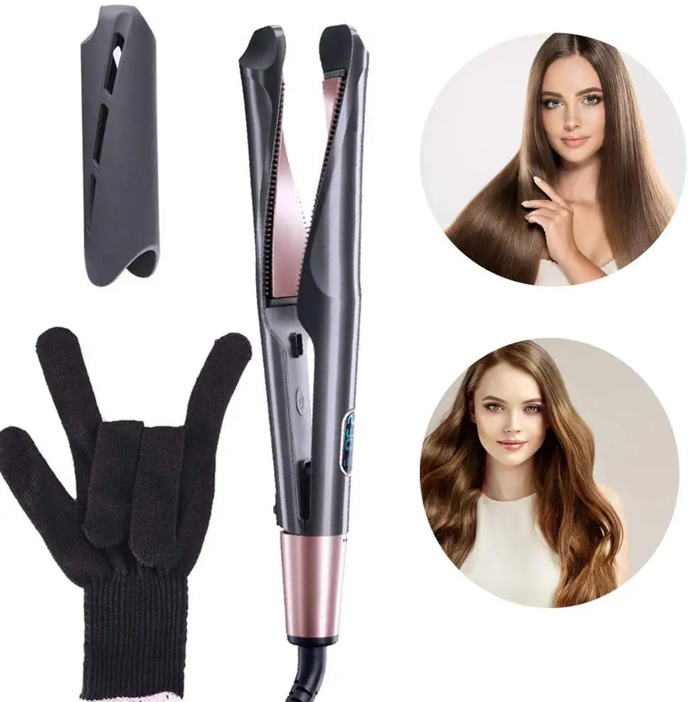 Выпрямитель для волос Профессиональный 2 в 1 плойка керамическая завивки