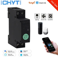 63a tuya wifi smart circuit breaker switch with alexa google home for smart home