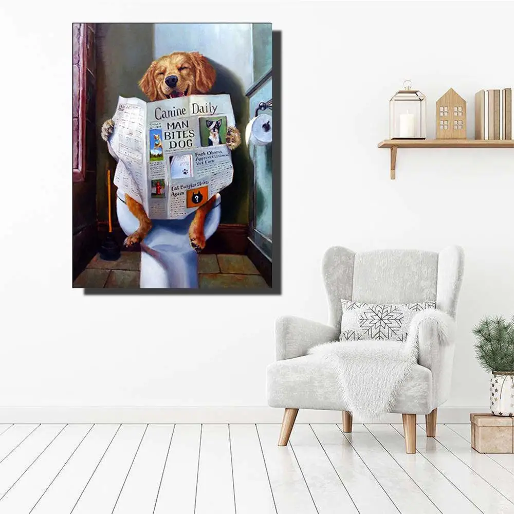 Полный круг алмазный картина Алмазная вышивка собака животное Стразы мозаика