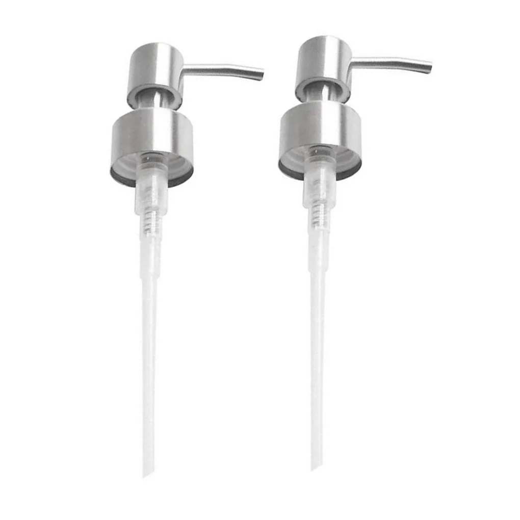 Насадка дозатора из нержавеющей стали 304 ручной диспенсер с мягкой трубкой 2 шт.