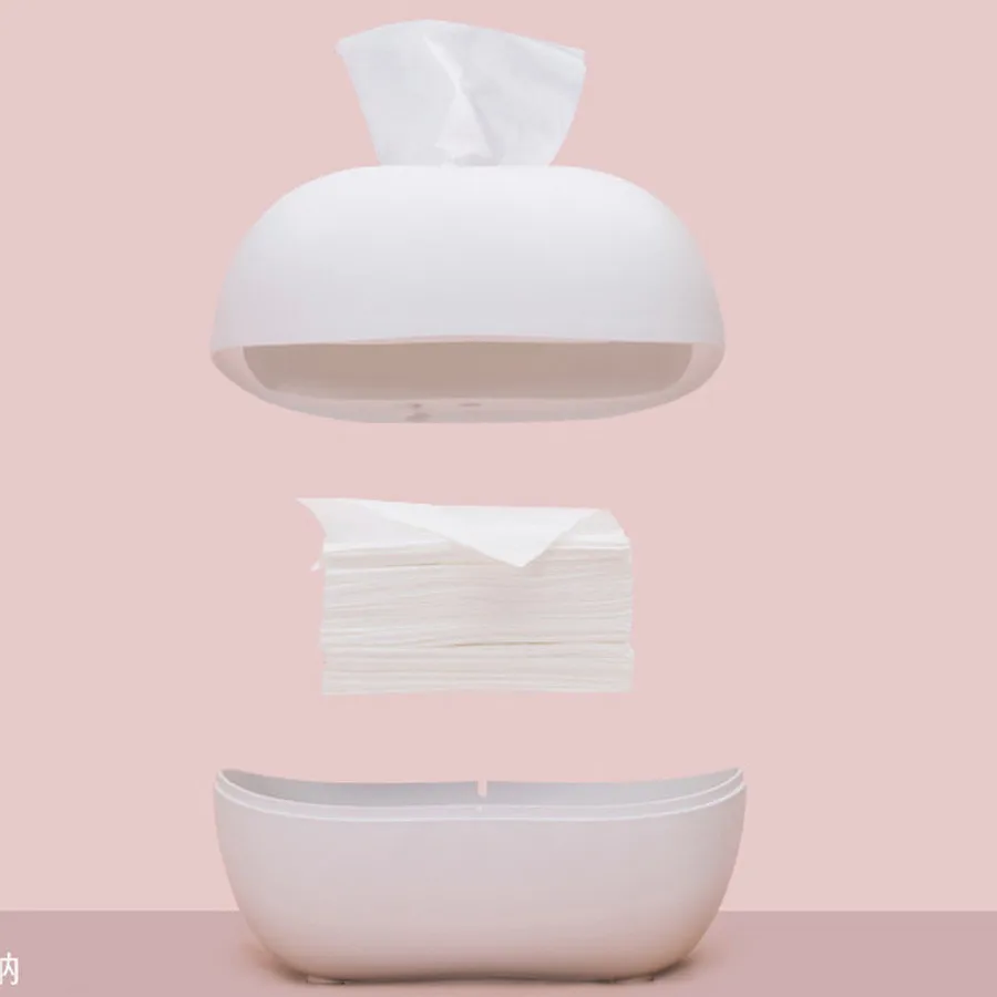 

Paper towel extraction waterproof paper towel box atmosphere Nightlight multi-functional storage tissue pump A079