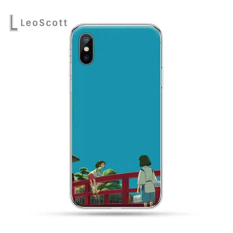 

Totoro Spirited Away japanese anime Phone Case For iphone 12 5 5s 5c se 6 6s 7 8 plus x xs xr 11 pro max mini high quality funda