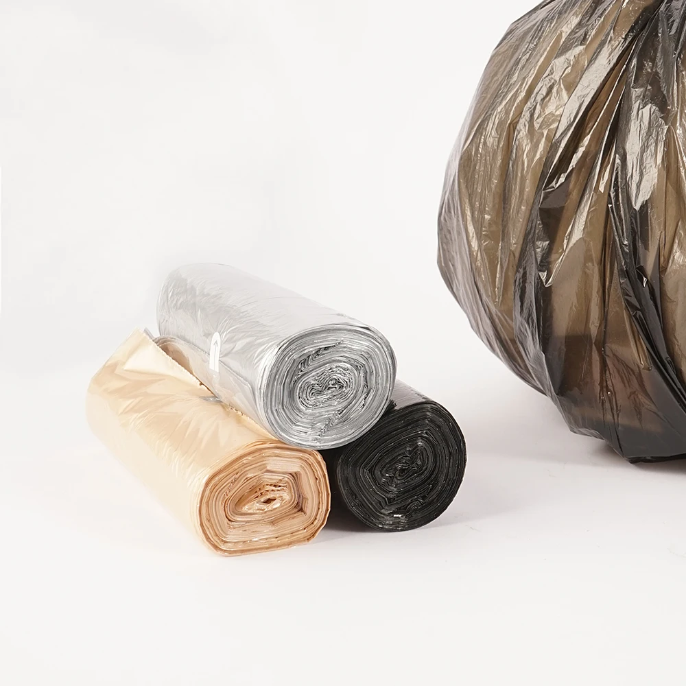 

3 Roll 90pcs/Roll 45x50cm Flat Top Type Disposable Trash Bags Thicker Strength Plastic Bags Household Garbage Bag