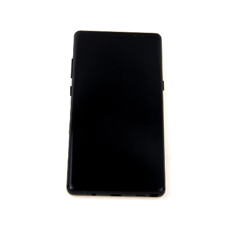 Оригинальный ЖК экран Amoled N950f для Samsung Galaxy Note 8 дисплей с рамкой в сборке черной