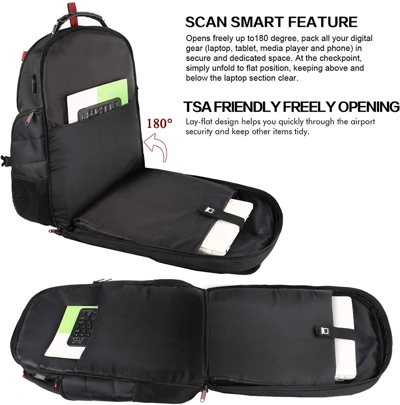 Дорожный рюкзак Matein 55L черный 18 дюймов женские и мужские сумки с весовой шкалой