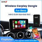 Carlinkit 3,0 для Apple, беспроводной активатор Carplay, подходит для Mercedes-Benz A C GLE GLA2016-2022, Plug And Play, MP3, мультимедиа
