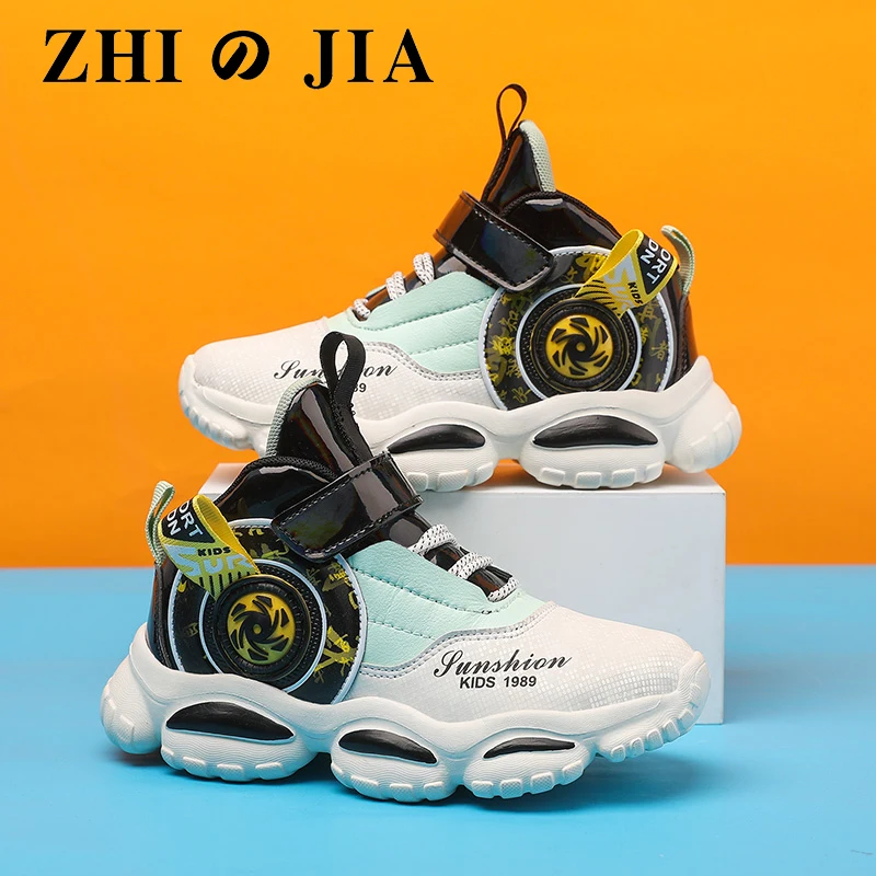 Boys Basketball Sports Shoes Boys High Quality Running Kids Shoes Chaussure Enfant Spring