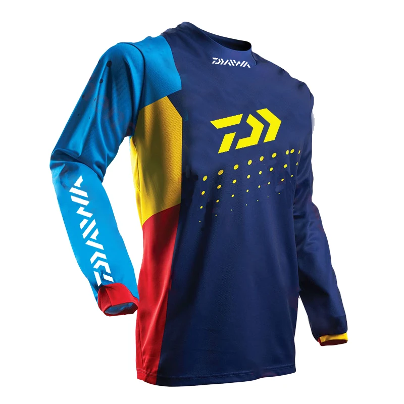 

2021 DAIWA Men Fishing Clothing Ultrathin Sunscreen Long Sleeve Anti-uv Breathable Coat Summer Fishing Shirt Size XS-5XL Jacket