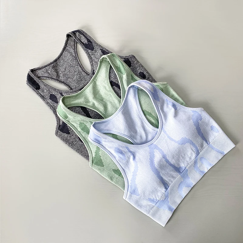 Комплект Спортивный Женский 2 шт./компл. камуфляжный для занятий йогой - купить по