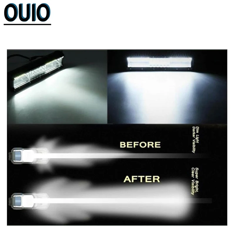 432W 16 дюймов внедорожный светильник бар рабочий для вождения по бездорожью лодок