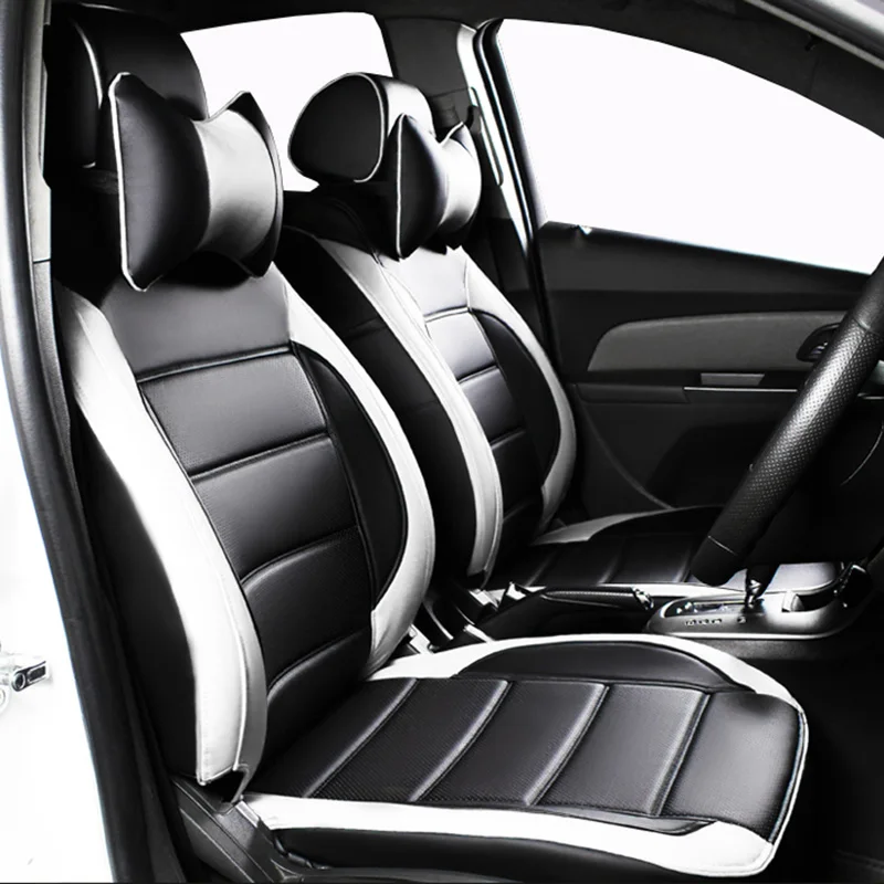 Только передние 2 шт. кожаные чехлы для автомобильных сидений audi tt mk1 mk2 q7 2007 a4 b7 b8