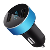 1224v car mobile phone charger 4 1a fast charging device compatible with various usb devices mobile phones tablets headsets