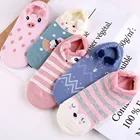 1 шт., мягкие теплые носки в японском стиле с объемными рисунками животных и кошек, женские низкие хлопковые носки по щиколотку, носки для рождественских подарков для женщин