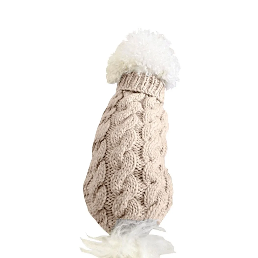 

Pet Dog Shirt Pure Color Cashmere Plush Warm Coat Pets Cat Warm Clothes product for pets accessories Dog Clothes Pet Products