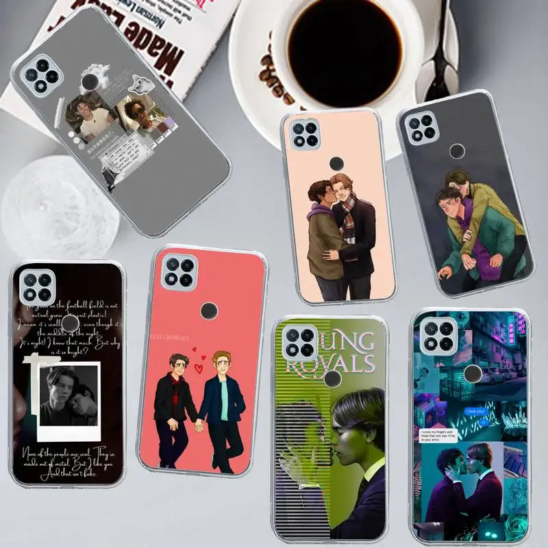 

Young Royals Swedish TV series Phone Case Transparent for Xiaomi redmi note 8 9 10 11 t lite pro ultra mix 4 k40