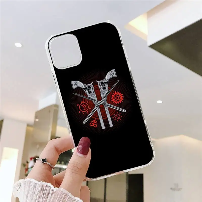

Supernatural Jared Padalecki Phone Cases Transparent soft For iphone 5 5s 5c se 6 6s 7 8 11 12 plus mini x xs xr pro max