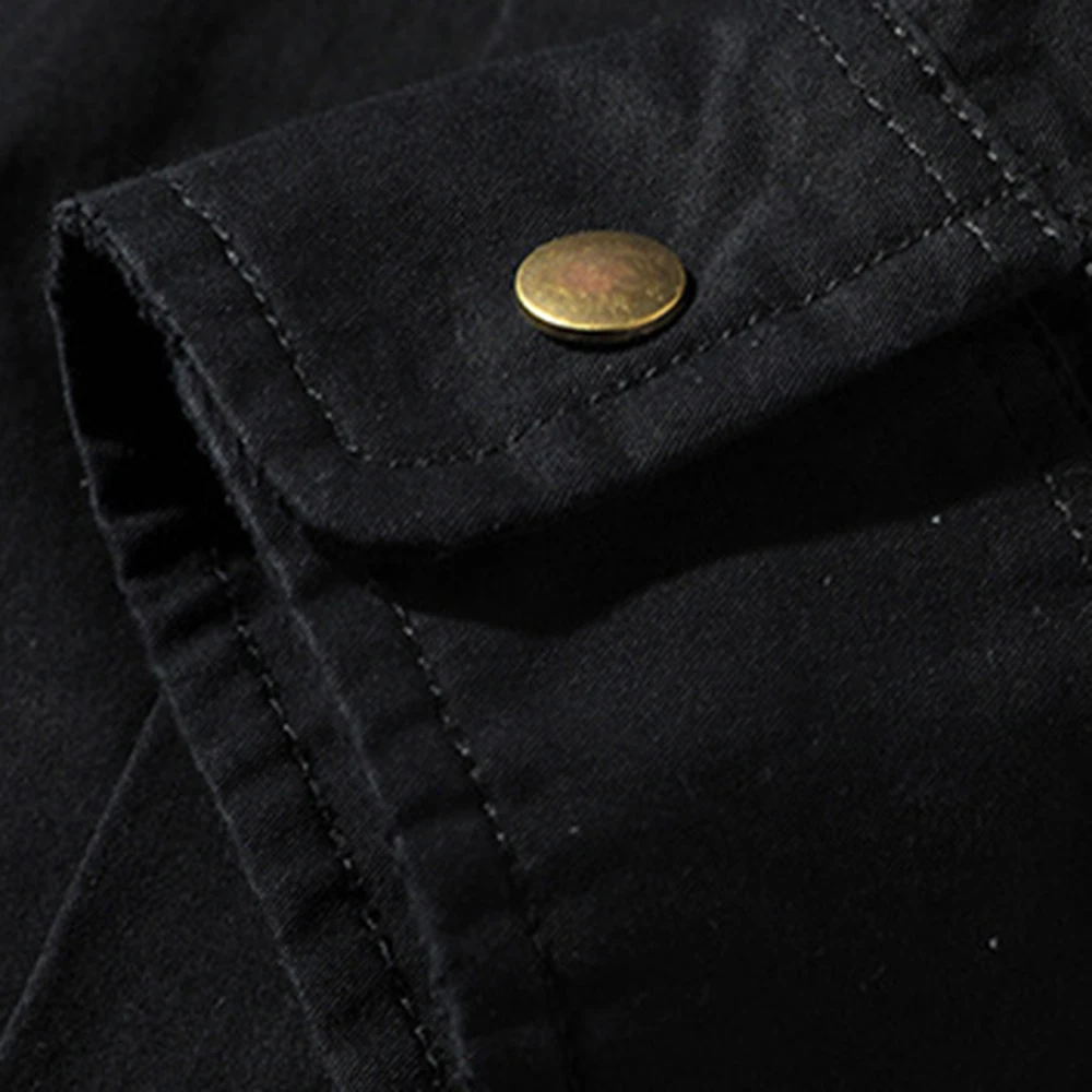 

Covrlge Men's Casual Cardigan Spring and Autumn Loose Long-sleeved Korean Lapel Solid Color Coat Men Clothing Streetwear MCL318