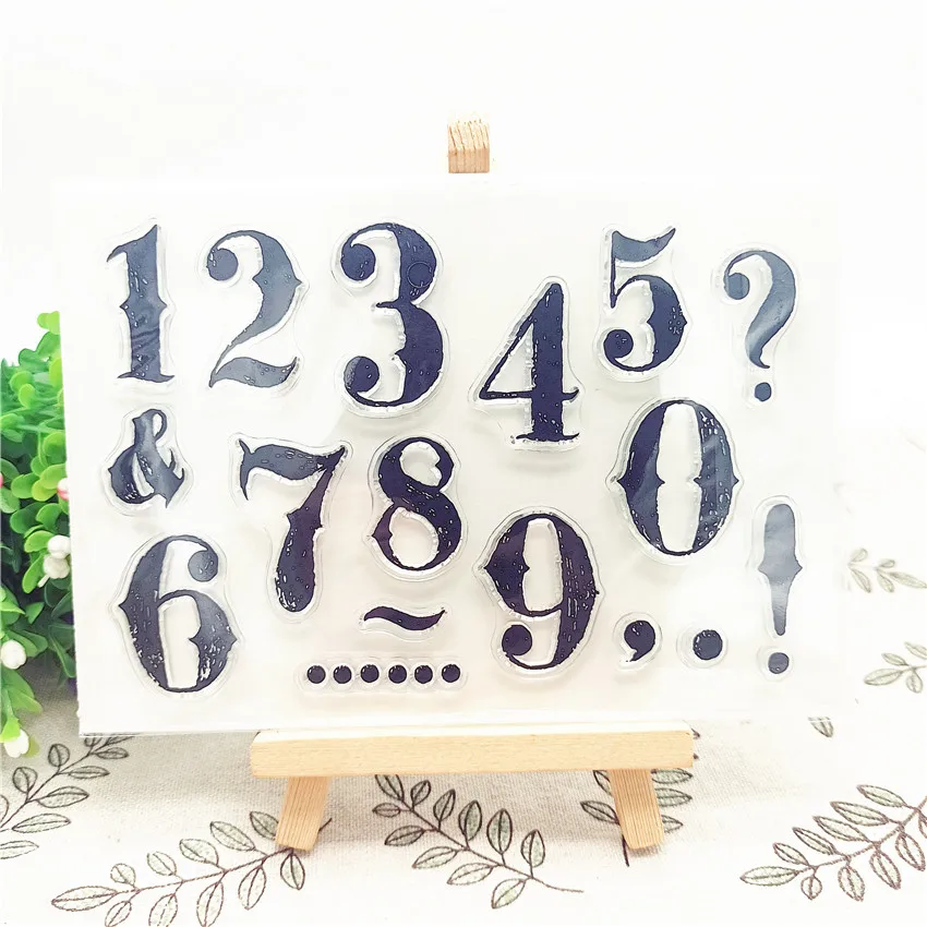 Цифровые прозрачные штампы горячая Распродажа 11*16 см/Силиконовые пломбы