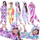 Детская Радужная Пижама Единорог для мальчиков и девочек