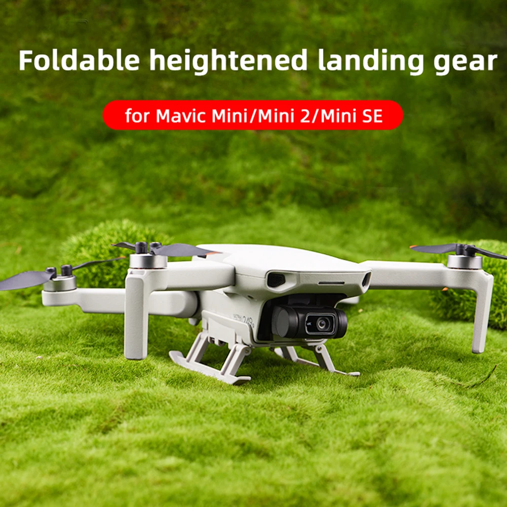 Foldable Landing Gear Kit for DJI Mini SE/Mini 2/Mavic Drone Anti-scratch Bracket Tripod Stand Accessories | Электроника