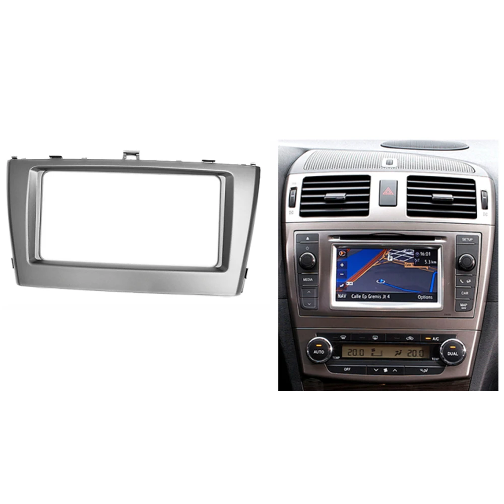 Двойная Din радиоприемник для Toyota Avensis 2011 + установка DVD-приборной панели