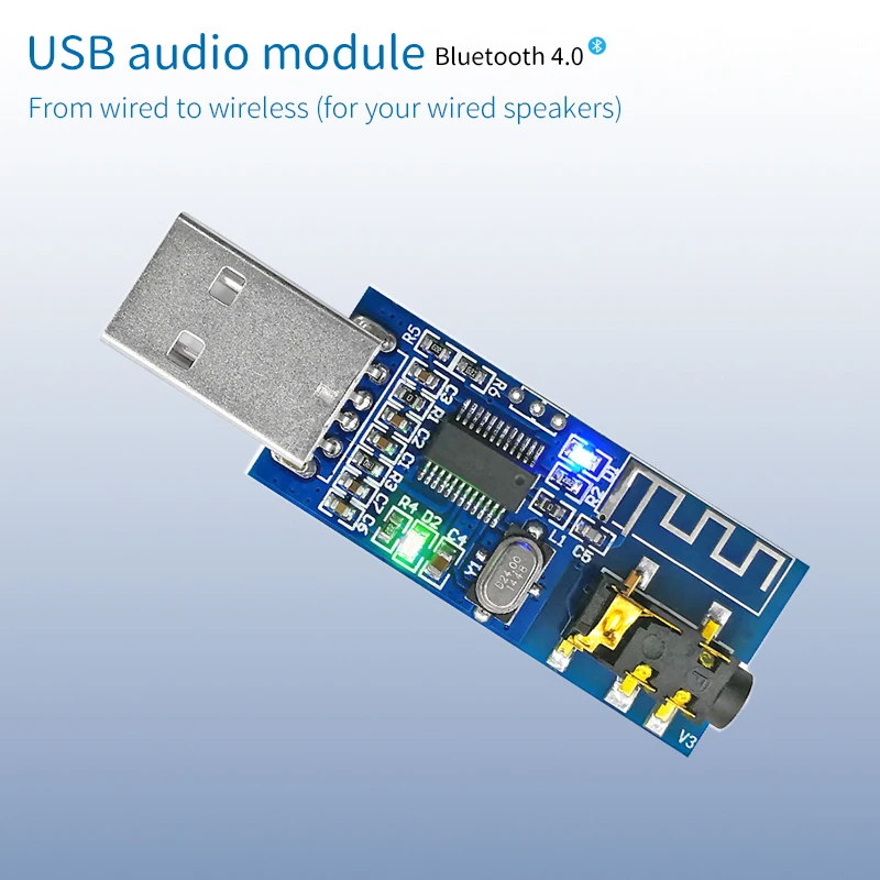 USB Bluetooth адаптер UNISIAN 4 0 музыкальный аудио приемник Mp3 передатчик беспроводной
