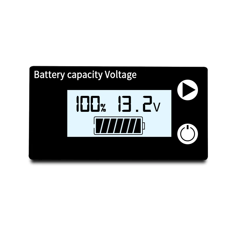 DC 8V ~ 100V Li-Ion Lifepo4 индикатор емкости свинцово-кислотной батареи Цифровой вольтметр