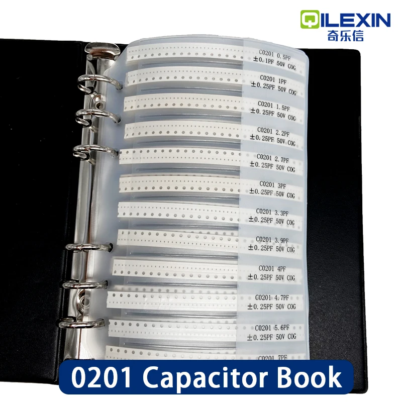 0201 SMD конденсатор Образец чип конденсаторы набор в ассортименте 50 значений шт.