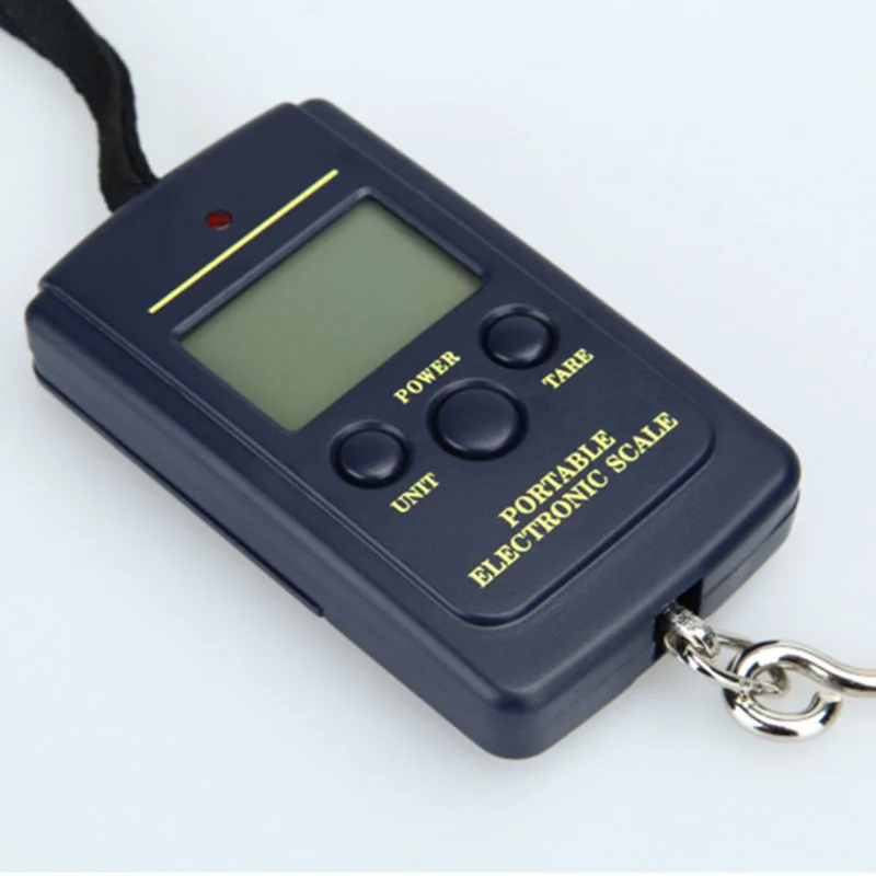 

40kg x 10g Mini Digital Scale for Fishing Luggage Travel Weighting Steelyard Hanging Electronic Hook Scale, Kitchen Weight Tool
