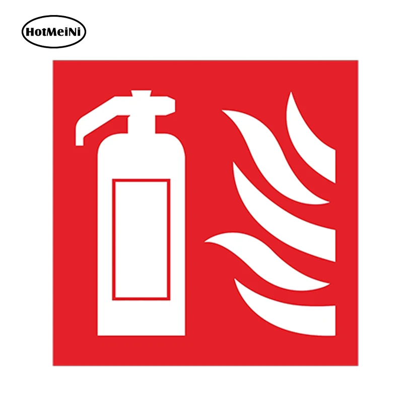HotMeiNi автомобильный Стайлинг Огнетушитель предупреждающий стикер для дверного