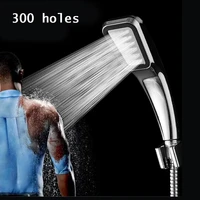 high quality pressure rainfall shower head 300 holes shower head water saving filter spray nozzle high pressure water saving