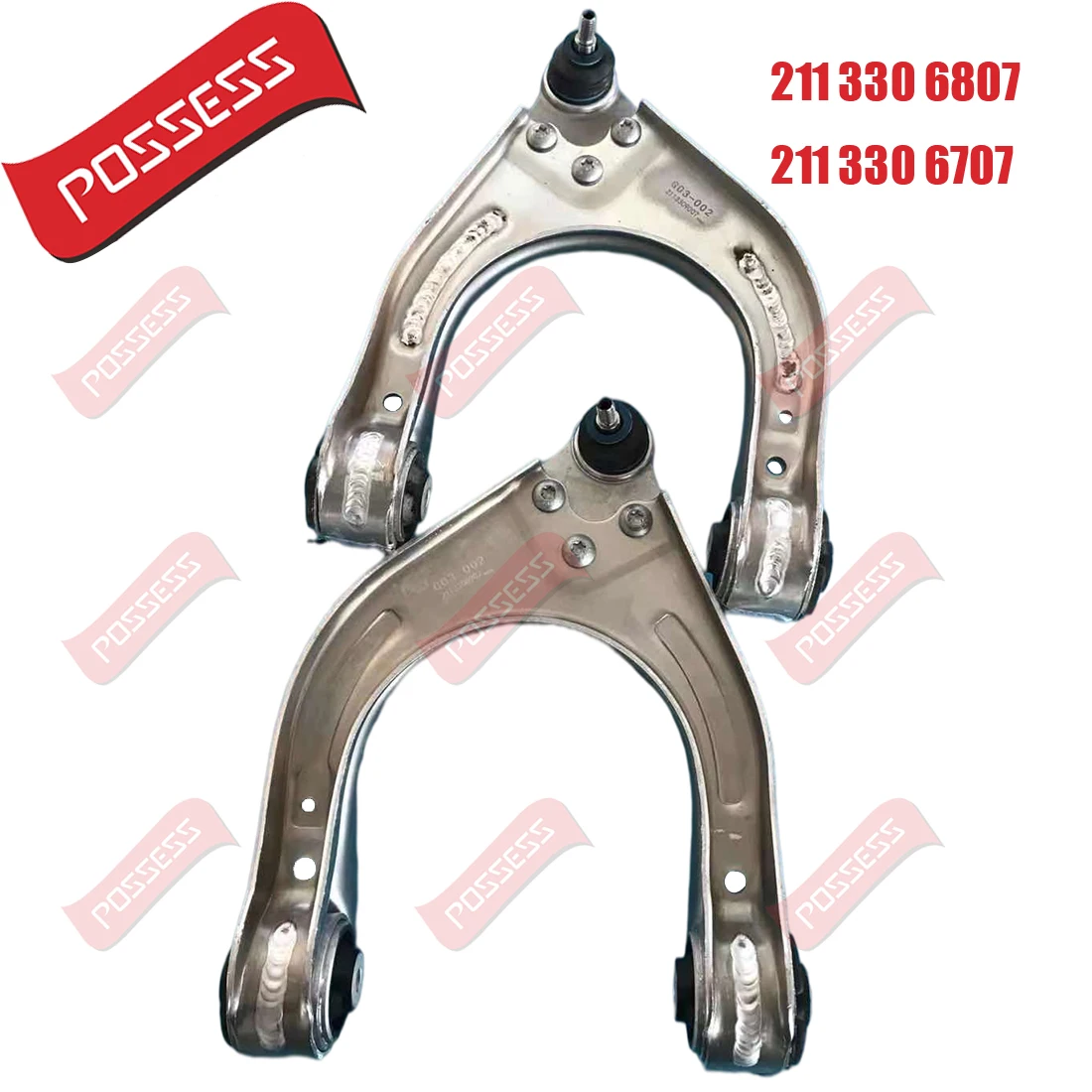 Пара узлов рычага управления передней оси для Mercedes Benz C219 W211.OE 2113306707/2113306807|Рычаги и