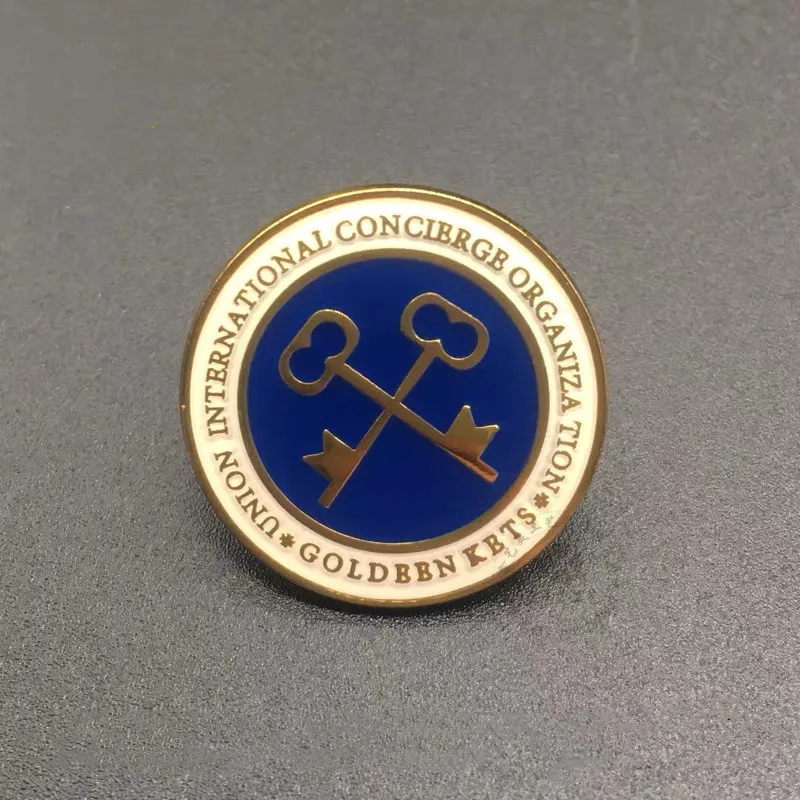 Эмалированная булавка для лацкана с имитацией на заказ значок броши сувенира