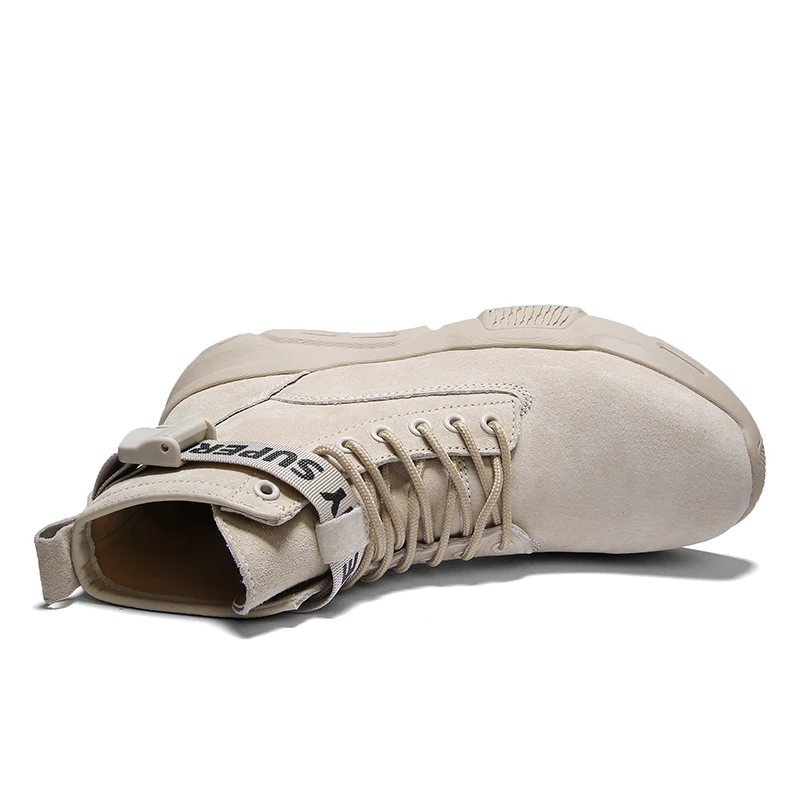 Винтажные Мужские ботинки в британском стиле уличные мужские осенние