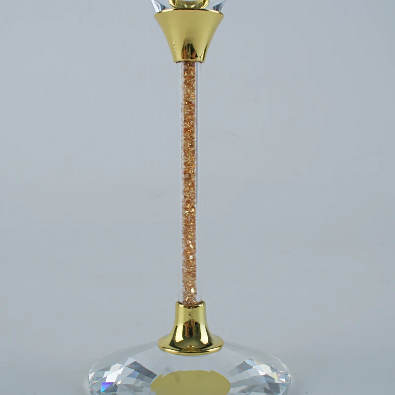 Набор красивых хрустальных бокалов для вина Заводская индивидуальная обработка