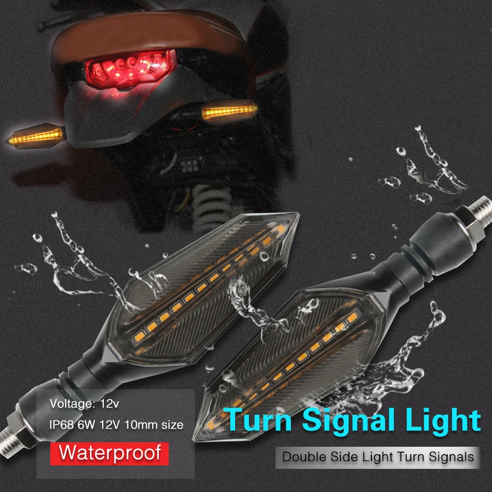 

12V LED Turn Signals Light Amber FOR SUZUKI Bandit 1200 GSF GSXR GSXS GSX-R 600 750 1000 125 150 GSX-S SV650 SV650X V-Storm