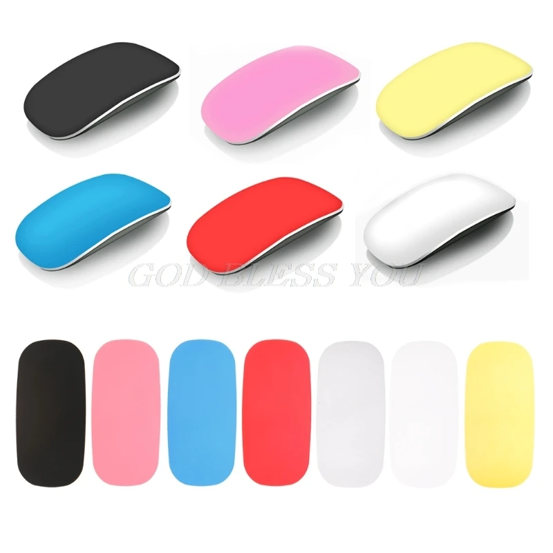 Мягкий Ультратонкий чехол для Apple Magic Mouse силиконовый однотонный защита от