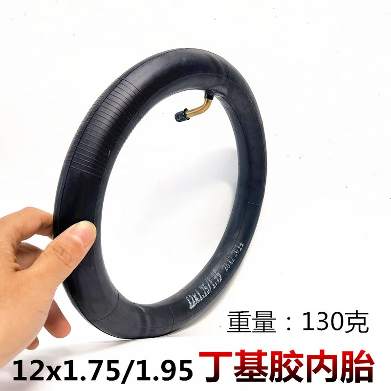 

12/14/16 Inch Electric Vehicle Tire Replacement Accessories 12x1.75/1.95 14x1.75/1.95 16x1.75/1.95 Butyl Rubber Inner Tube