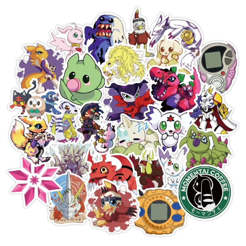 10/30/50 шт. классический цифровой фотоальбом из аниме для ноутбука багажа мотоцикла