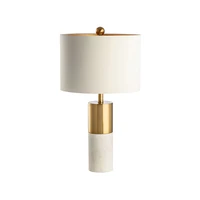 modern chinese style table lamp hotel marble living room decoration light luxury table lamp bedroom simple modern bedside lamp