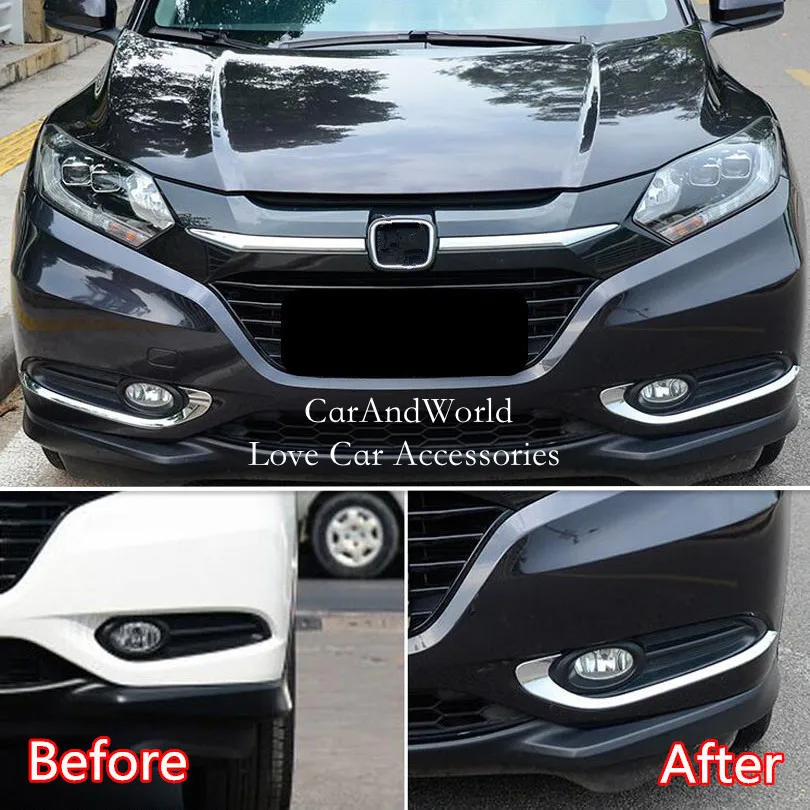 Задняя крышка для переднего бампера Honda HRV HR-V VEZEL 2014-2018 ABS Chrome | Автомобили и